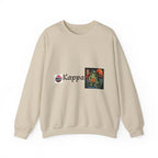Kappa Logo Pumpkin Halloween Japanese Yokai Crewneck Sweatshirt | Retro Graphic