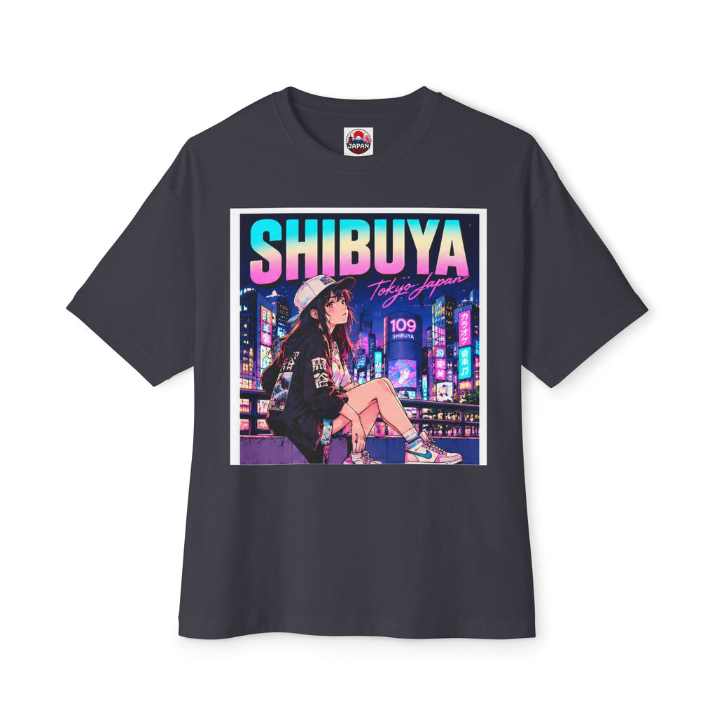 Shibuya Sky 3 Tokyo City Pop Neon Anime Tee — Retro Japanese Cityscape Graphic T-Shirt