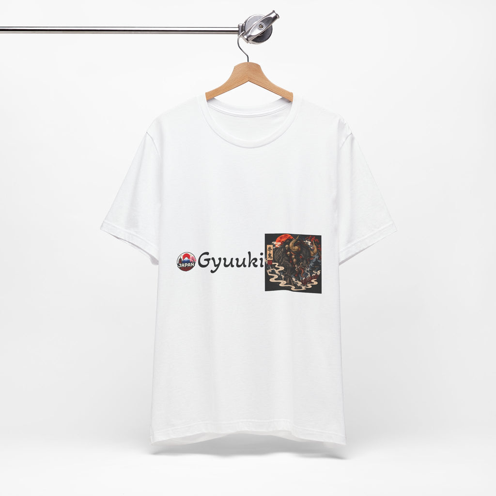 Gyuuki Japanese Yokai Halloween Demon Artwork T-Shirt | Oni Illustration Tee