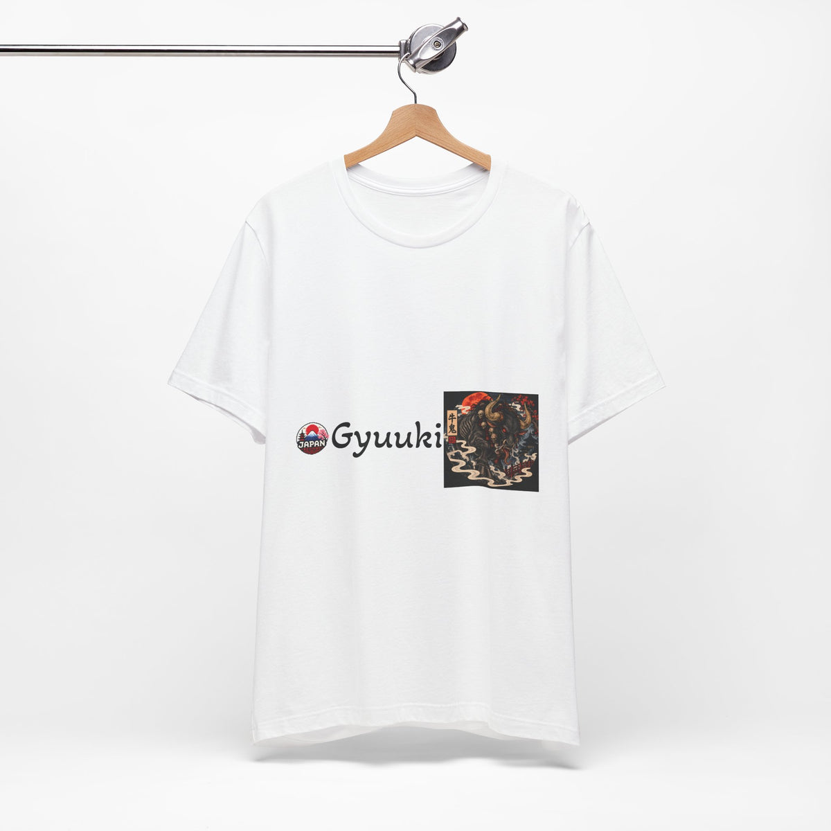 Gyuuki Japanese Yokai Halloween Demon Artwork T-Shirt | Oni Illustration Tee