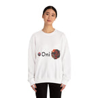 Oni Japanese Demon Yokai Halloween Illustration Sweatshirt | Mythical Yokai Crewneck