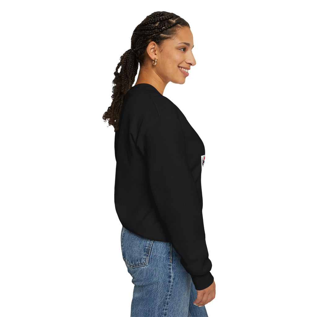 Oni Japanese Demon Yokai Halloween Illustration Sweatshirt | Mythical Yokai Crewneck