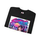 Shibuya Sky 1 City Pop Neon Anime Crewneck Sweatshirt