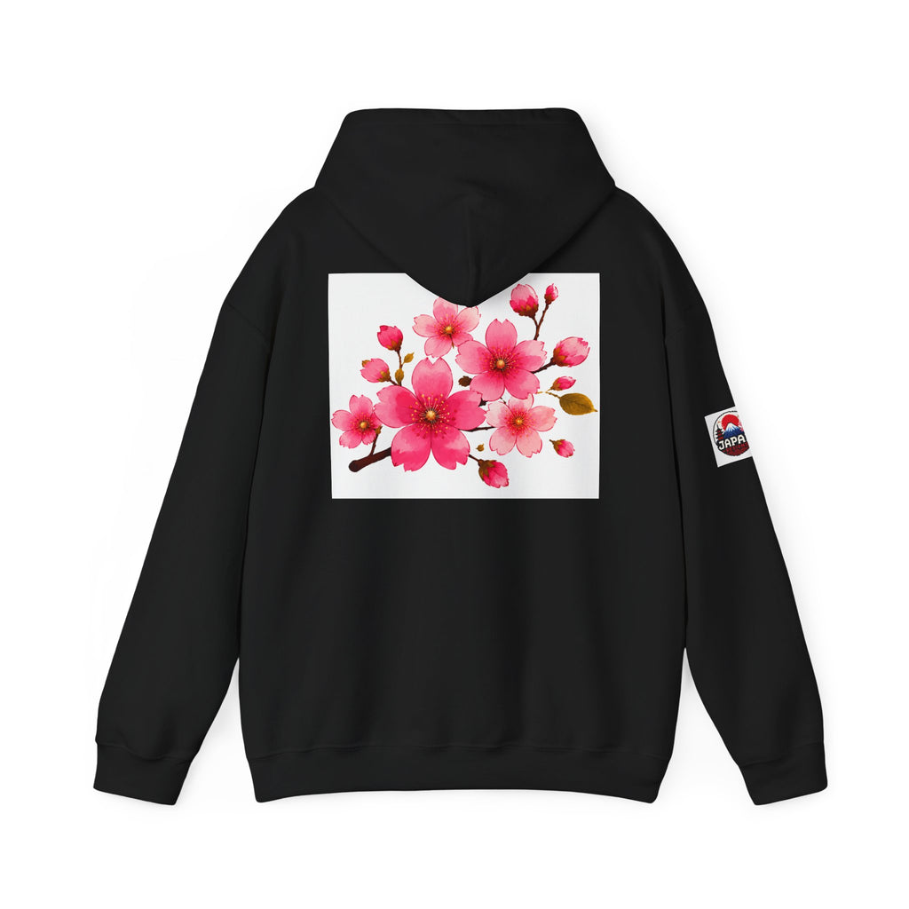Cherry Blossom Hoodie — Pink Sakura Floral Japanese-Inspired Sweatshirt