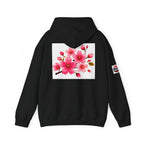 Cherry Blossom Hoodie — Pink Sakura Floral Japanese-Inspired Sweatshirt