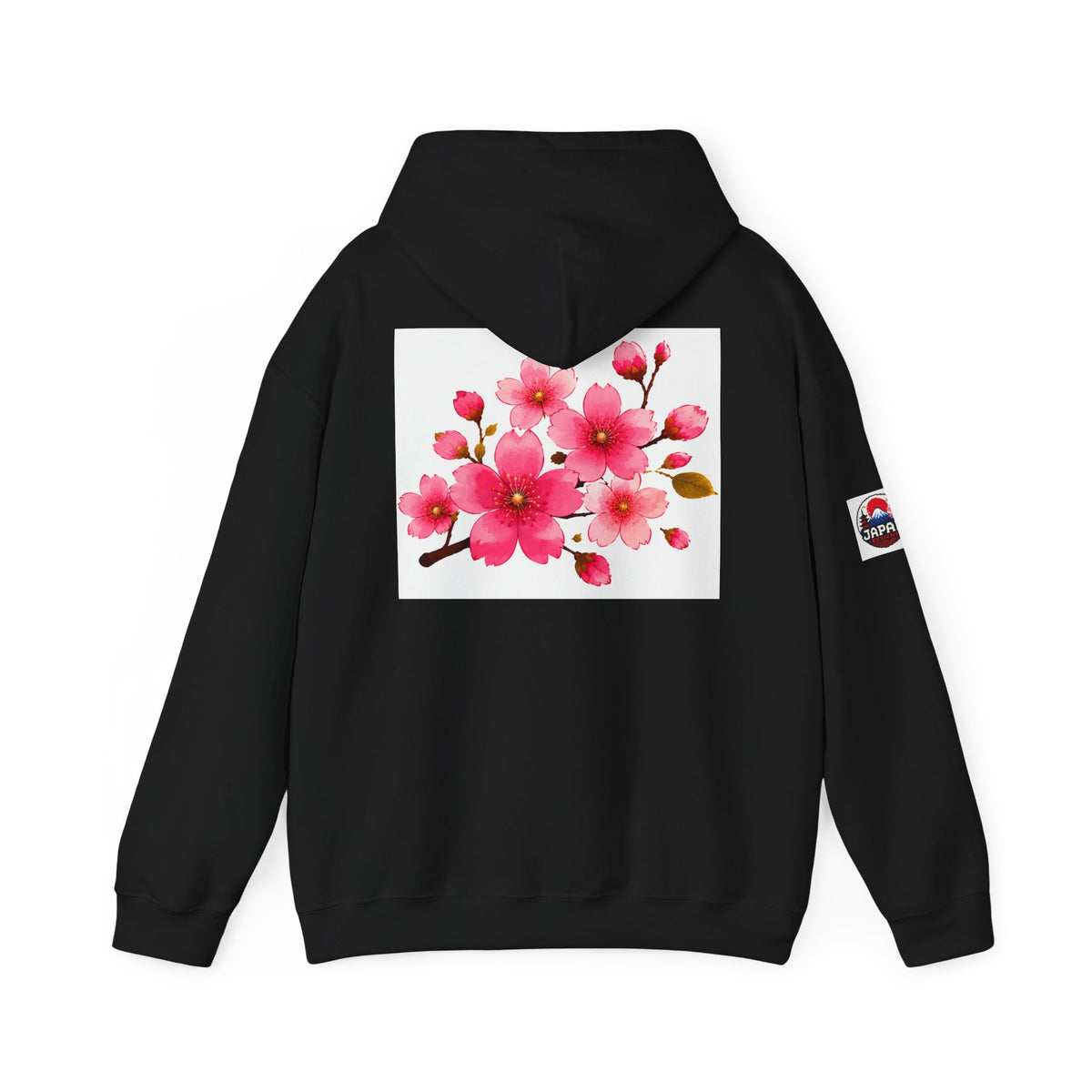 Cherry Blossom Hoodie — Pink Sakura Floral Japanese-Inspired Sweatshirt
