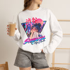 Shibuya Sky 2 Neon Anime Crewneck Sweatshirt