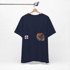 Amikiri yokai Halloween Logo Tee | Japanese Mask Illustration T-Shirt