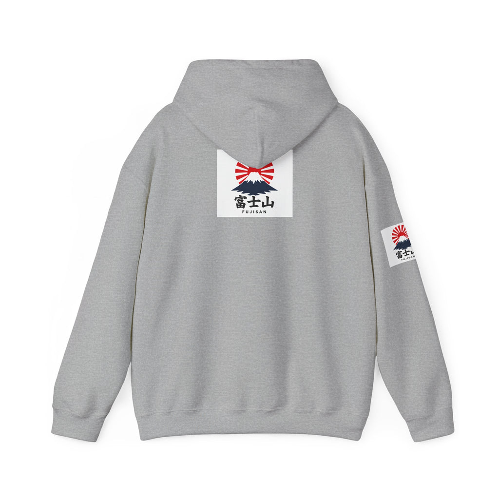 Mt.Fuji Japan Designs Graphic Logo Hoodie — Japanese Rising Sun Streetwear