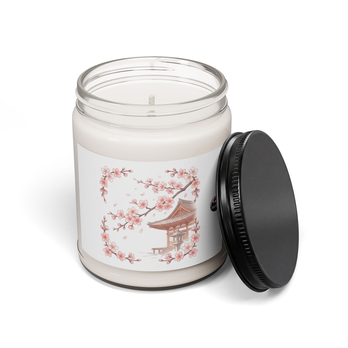 Sakura Design Japanese Soy Candle — 9oz Scented Candle for Anime & Martial Arts Fans
