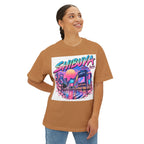 Shibuya Sky 0 Tokyo City Pop Neon Anime Tee — Retro Japanese Cityscape Graphic T-Shirt