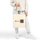 Gyuuki Japanese Yokai Halloween Demon Mask Tote Bag | Anime Canvas Shopper