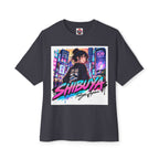 Shibuya Sky 4 Tokyo City Pop Neon Anime Tee — Retro Japanese Cityscape Graphic T-Shirt