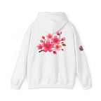 Cherry Blossom Hoodie — Pink Sakura Floral Japanese-Inspired Sweatshirt