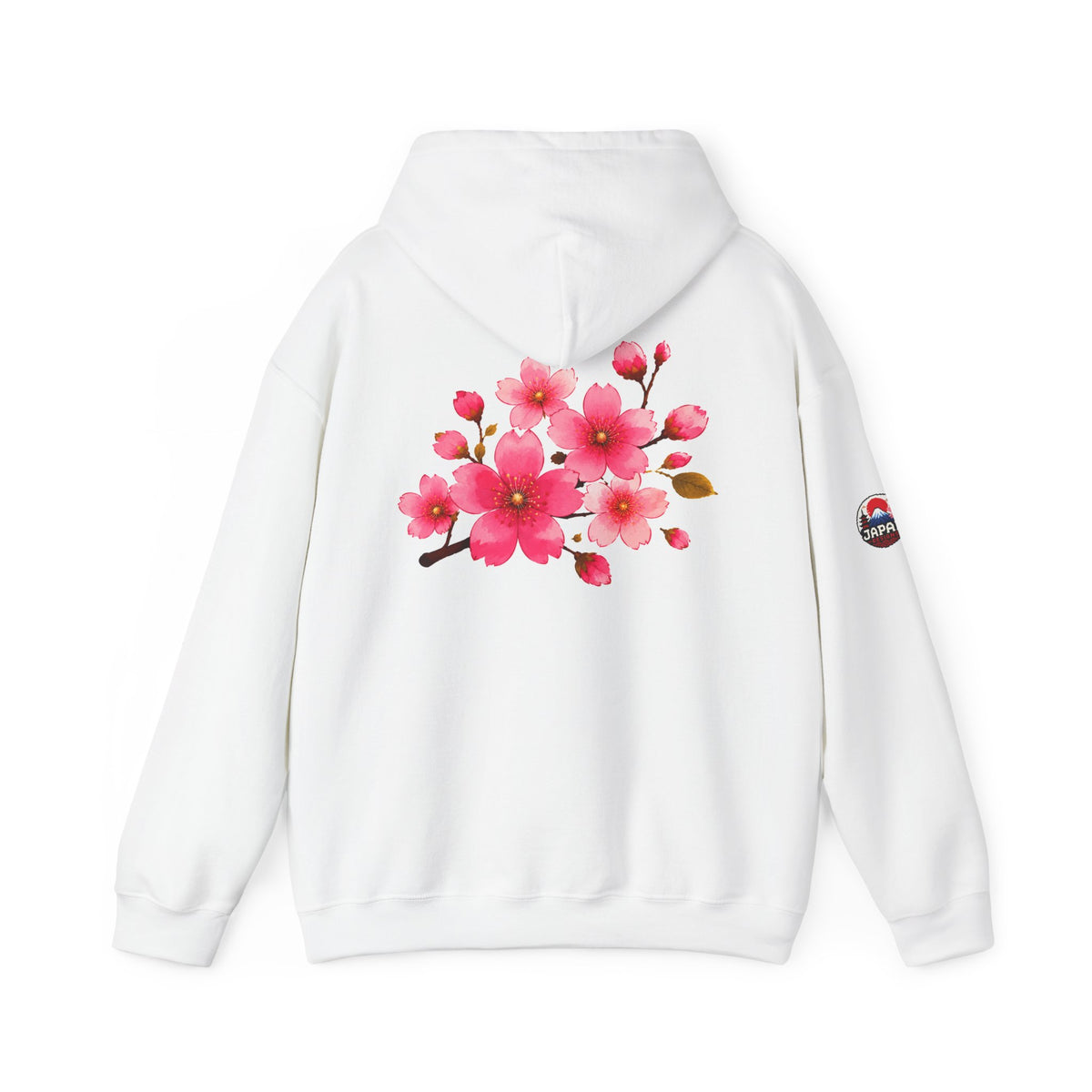 Cherry Blossom Hoodie — Pink Sakura Floral Japanese-Inspired Sweatshirt
