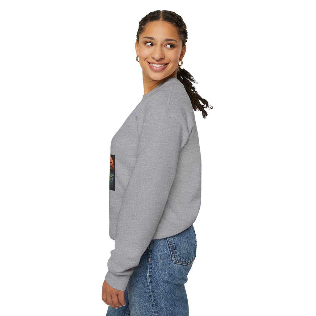 Kappa Logo Pumpkin Halloween Japanese Yokai Crewneck Sweatshirt | Retro Graphic