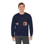 Kyuubi No Kitsune Yokai Halloween Crewneck Sweatshirt | Japanese Fox Spirit Graphic