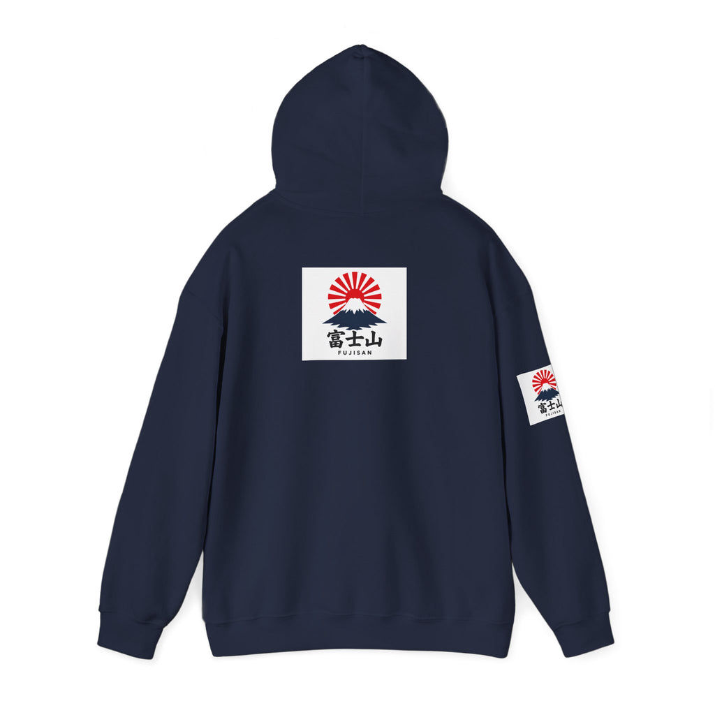 Mt.Fuji Japan Designs Graphic Logo Hoodie — Japanese Rising Sun Streetwear