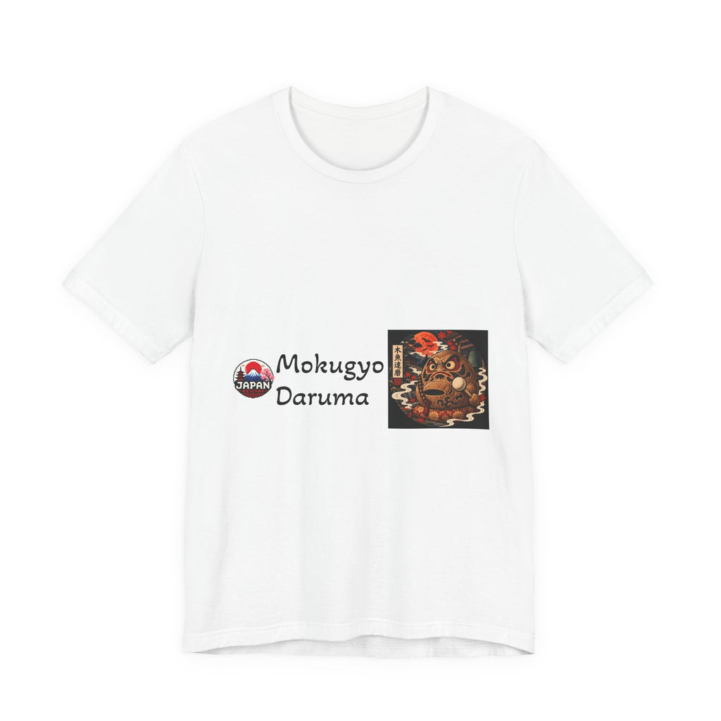 Mokugyo Daruma Halloween Yokai Illustration T-Shirt | Japanese Drum Daruma Art Tee