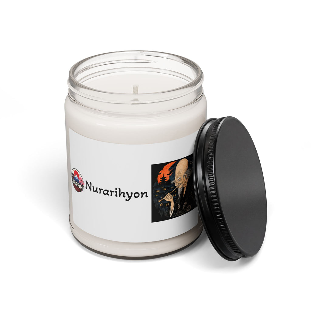 Nurarihyon Japanese Yokai halloween Illustration Candle | 9oz Soy Jar