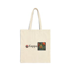 Kappa Japanese Yokai Halloween Illustration Tote Bag | Anime Mascot Logo Canvas