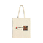 Mokugyo Daruma Yokai Halloween Illustration Tote Bag | Buddhist Temple Drum Artwork
