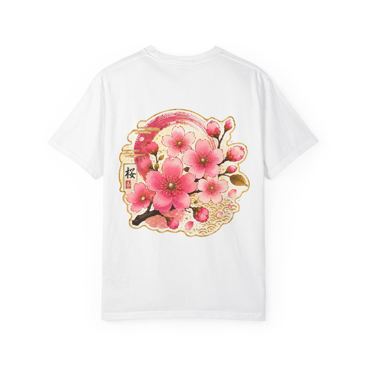 Cherry Blossom Back-Print T-Shirt