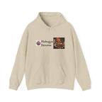 Mokugyo Daruma Yokai Halloween Illustration Hoodie | Japanese Temple Drum Design