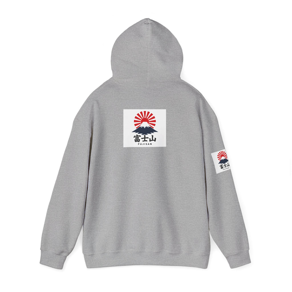 Mt.Fuji Japan Designs Graphic Logo Hoodie — Japanese Rising Sun Streetwear
