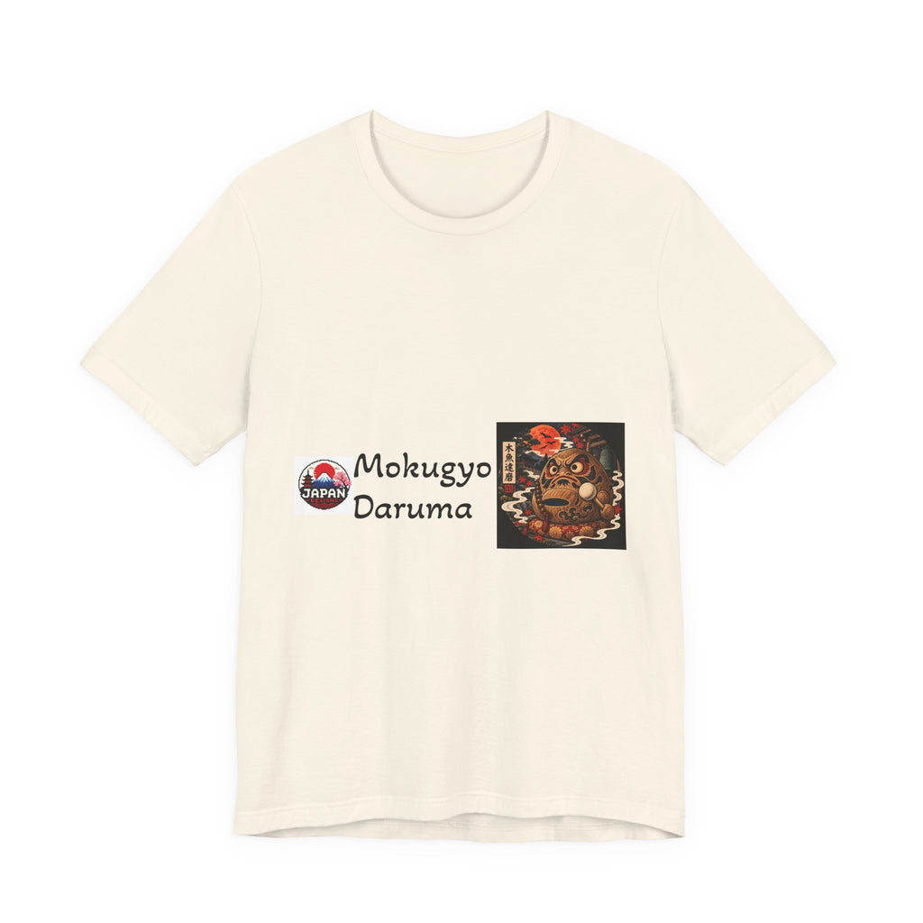 Mokugyo Daruma Halloween Yokai Illustration T-Shirt | Japanese Drum Daruma Art Tee