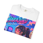 Harajuku Style 9 Neon City Anime Girl T-Shirt – Tokyo Streetwear Graphic Tee