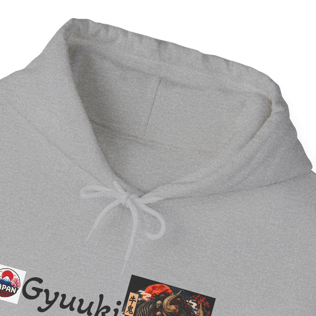 Gyuuki Demon Yokai Halloween Art Hoodie | Anime Shinobi Graphic Sweatshirt