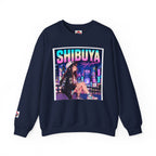 Shibuya Sky 3 Tokyo Neon Anime Crewneck Sweatshirt