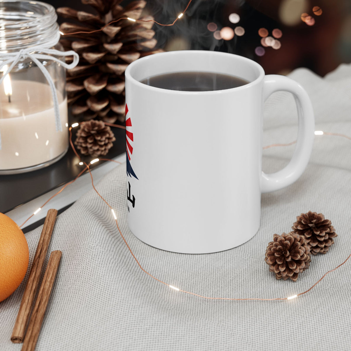 Fujisan Mount Fuji Rising Sun Mug | Ceramic Coffee Cup