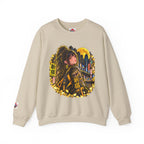 Anime Cyberpunk Sweatshirt - Neon Yellow Tokyo 'Shinjuku' Crewneck