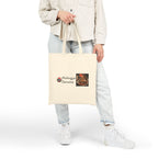Mokugyo Daruma Yokai Halloween Illustration Tote Bag | Buddhist Temple Drum Artwork
