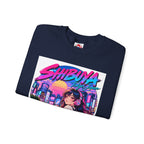 Shibuya Sky 1 City Pop Neon Anime Crewneck Sweatshirt