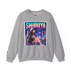 Shibuya Sky 3 Tokyo Neon Anime Crewneck Sweatshirt