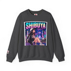 Shibuya Sky 3 Tokyo Neon Anime Crewneck Sweatshirt