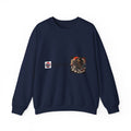 Gyuuki Yokai Halloween with vintage art Sweatshirt | Japanese monster crewneck
