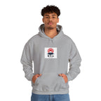 Rising Sun Mount Fuji Hoodie | Japanese Kanji Graphic