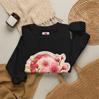 SAKURA Cherry Blossom Crewneck Sweatshirt — Sakura Floral Graphic