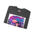 Shibuya Sky 1 City Pop Neon Anime Crewneck Sweatshirt