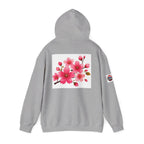 Cherry Blossom Hoodie — Pink Sakura Floral Japanese-Inspired Sweatshirt