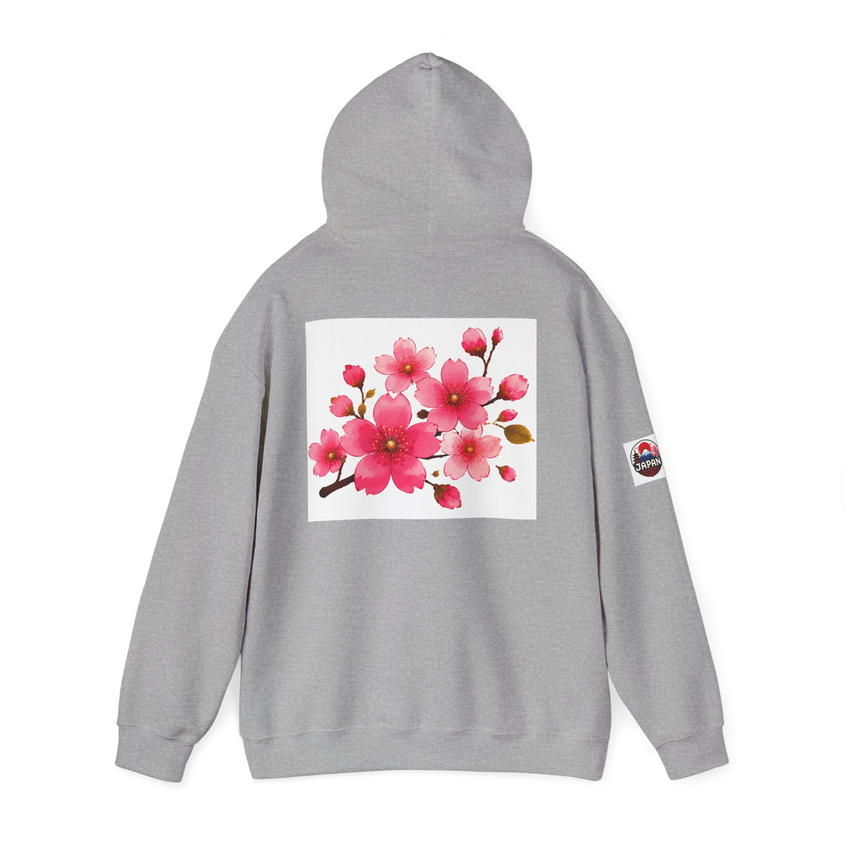 Cherry Blossom Hoodie — Pink Sakura Floral Japanese-Inspired Sweatshirt