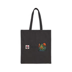 Kappa Japanese Yokai Halloween Illustration Tote Bag | Anime Mascot Logo Canvas