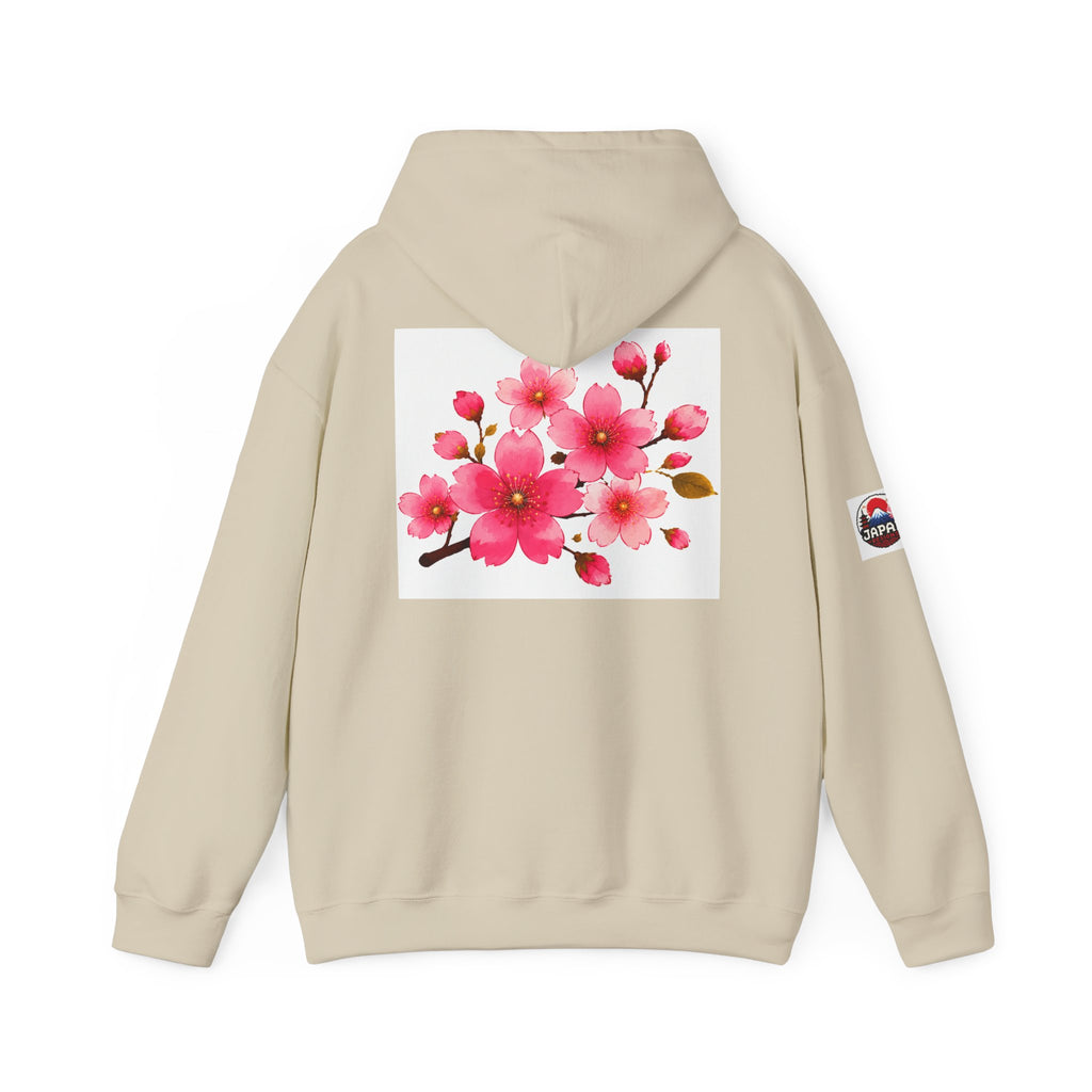 Cherry Blossom Hoodie — Pink Sakura Floral Japanese-Inspired Sweatshirt