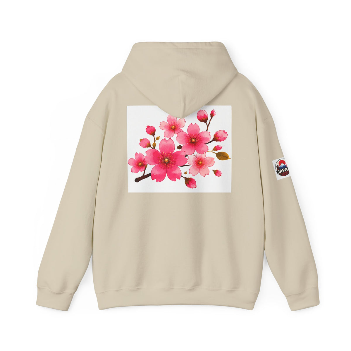 Cherry Blossom Hoodie — Pink Sakura Floral Japanese-Inspired Sweatshirt