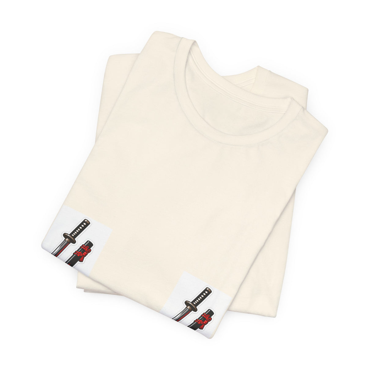 Black katana samurai Sword Tee — Japanese Katana T-Shirt