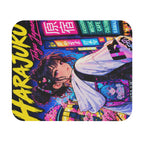 Harajuku Style 3 Neon City Anime Girl Mouse Pad — Retro Tokyo Anime Desk Mat